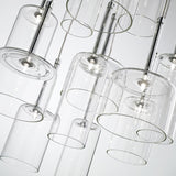 Glass Minimalist Dining /Bedroom Hanging Lamps For Ceiling
