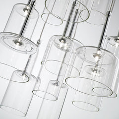 Glass Pendant Minimalist Hanging Lamps For Ceiling