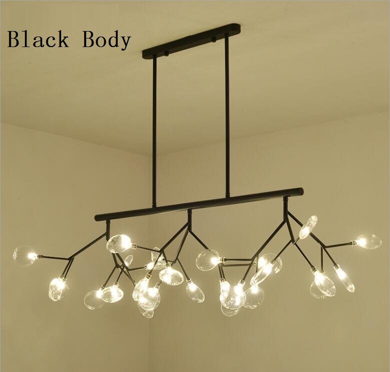 Modern LED Rectangle Pendant Lamp For Dinning Room