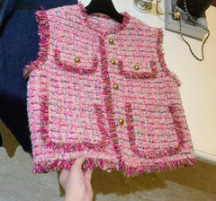 Pink Waistcoat Vest