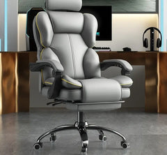 Internet Café Racing Chair - Home Comfortable Executive Computer Chair - Golden Atelier