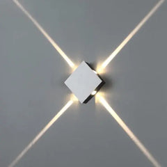 Modern Creative Round Square Wall Lamp - LED Indoor Light - Golden Atelier