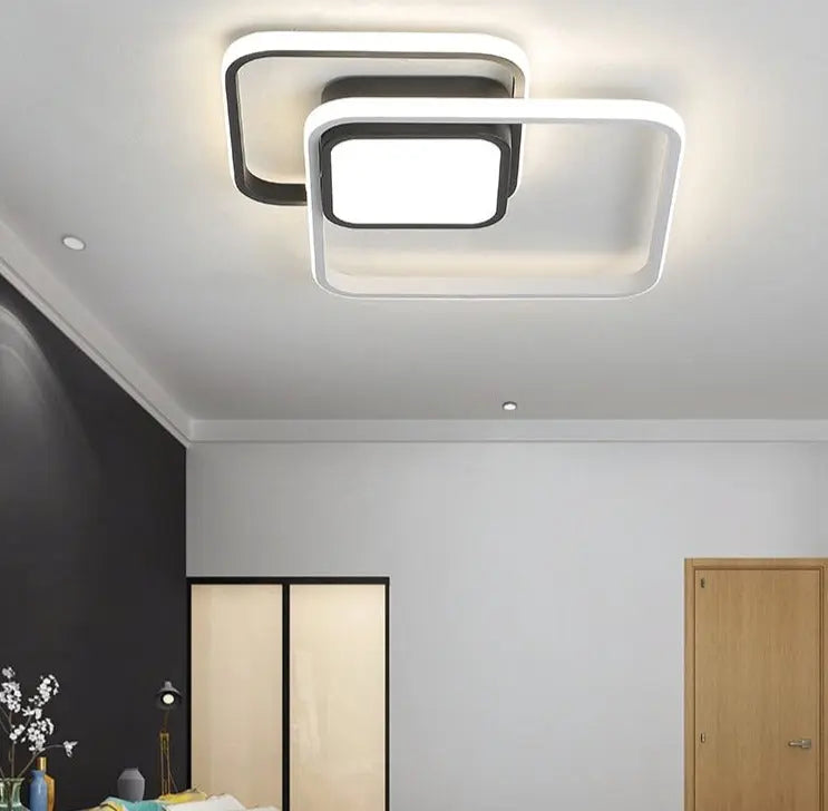 Modern LED Ceiling Light for Living , Dining, and Bed Room - Golden Atelier