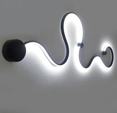 Modern Wall Lamps - White or Black Color Living Room Bedside Decoration - Golden Atelier