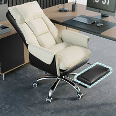 Reclining Chair Comfortable Boss Chairs Gaming Seat Sofa Chair - Golden Atelier