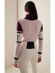 Women’s Perfect Moment ski turtleneck sweater for winter adventures.