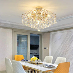 Crystal Chandelier Atmospheric Living Room Light