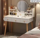 Drawer Box Makeup Dressing Table MDF Cabinets