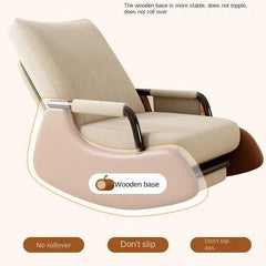 Swinging Reclining Or Sleeping Adjustable Lounge Chair