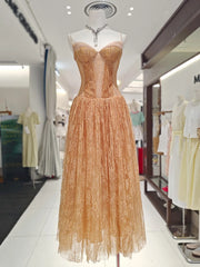 Lace A-Line Midi Dress