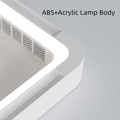 Smart App Ceiling Fan Lamp Bladeless Remote Control DC LED Circulator