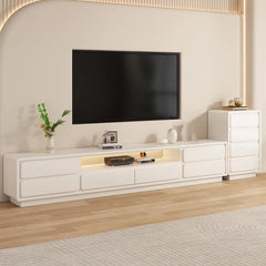 Living Room Storage Cabinet Floor-standing Modern TV Stand - Golden Atelier