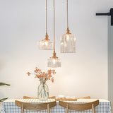 Hanging Clear Glass Living Room Chandeliers