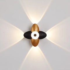 LED Indoor Background Wall Lamp Lotus Shaped Lighting