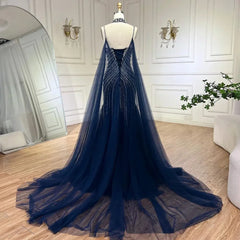Sleeveless mermaid gown with crystal beading and backless neckline — perfect formal dress for gala, wedding, or evening event