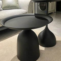 Black Console Table Round Coffee Tables Metal Sofa Side Table