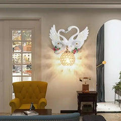 Swan LED Creative Wall Sconce Lamp for Home Decor