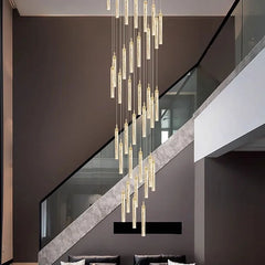 Crystal Chandelier Pendant Lights For Stair Living room