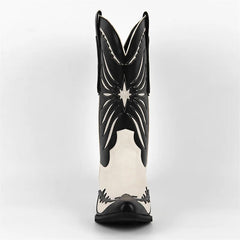 Pointed Toe Embroidered Cowgirl Boots