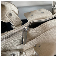 Structured Riveted Lock Bag