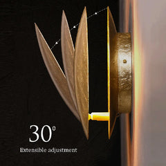 Solar Eclipse Wall Lamp Vintage Decoration Lighting Sconces