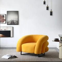 Fabric Modern Style Lounges Chair Single Sofa