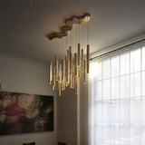 LED Gold/Silver Combinable Chandelier For Home Decoration