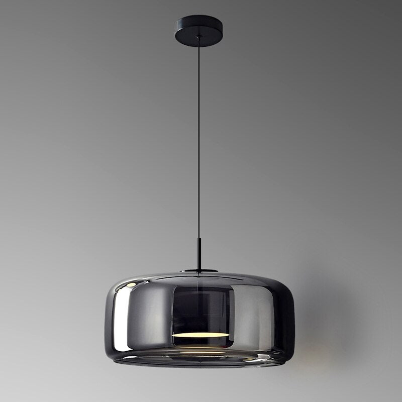 Modern Glass Cord Pendant Lamp Chandeliers Indoor Lighting