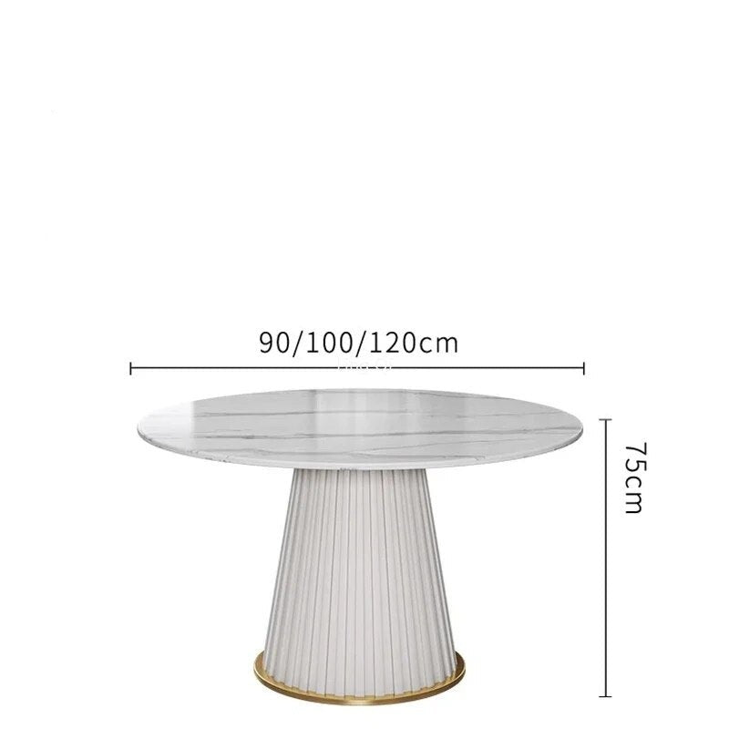 Small Round Center White Coffee Tables Chairs