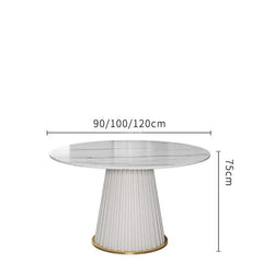 Small Round Center White Coffee Tables Chairs