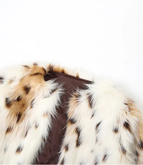 Close-up of a fur coat - close-up