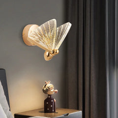 Butterfly Wall Lamp Nordic Acrylic & Iron LED Wall Light for Corridor Bedside Indoor Lighting ART DECO Wall Mounted - Golden Atelier