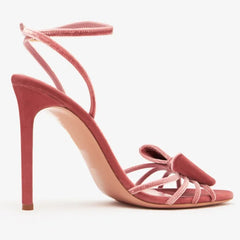 Bow Detail Thin Heel Sandals