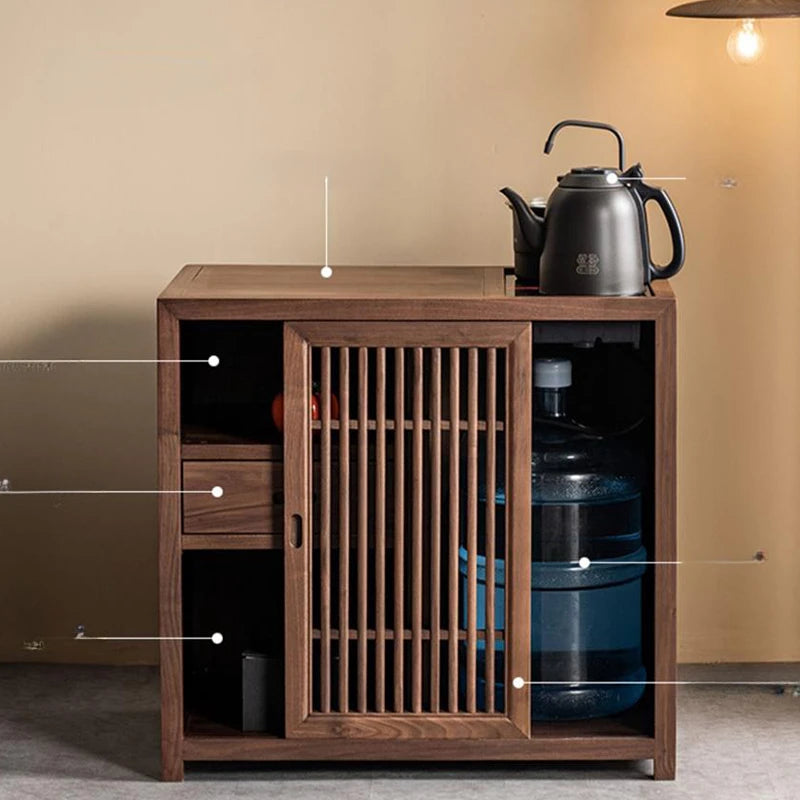 Sideboard Storage Wood Display Cupboard Kitchen Cabinet