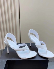 Open Toe Slingback Stiletto Sandals