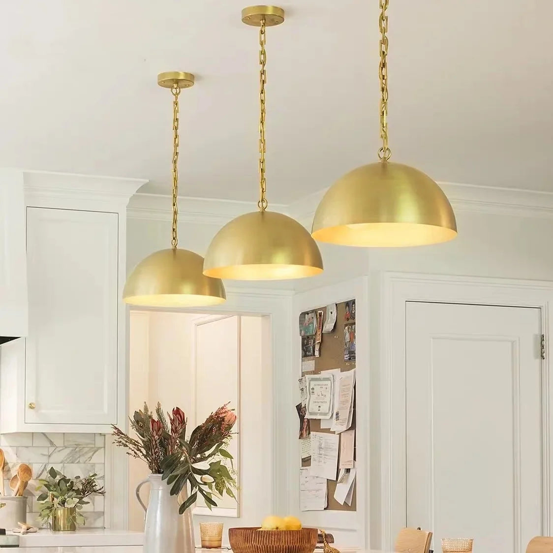 Brass Copper Pendant Light Ceiling Hanging Lamp