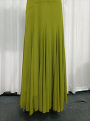 Halter Neck Draped Maxi Dress