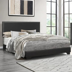 Willow Nailhead Trim Upholstered Queen Bed