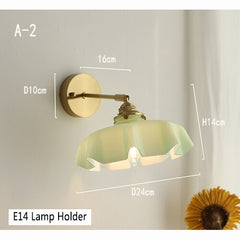 Glass E14 Wall Light Sconce Decoration Lamp