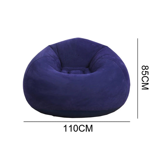 Lazy Inflatable Sofa Chairs Large Tatami  Leisure Couch Seat