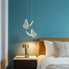 LED Butterfly Long Line Hanging Ceiling Lights