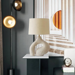 Modern simple and artistic Nordic table lamp in living room Golden Atelier 2