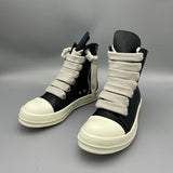  PU Leather Jumbo Shoeslace High Boot Women Men Shoes 