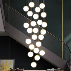 Cord Pendant Lights Stair Hanging Lamps for Living Room