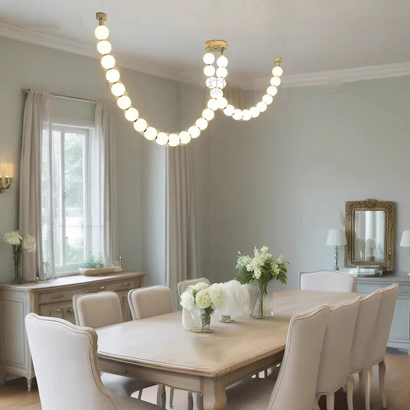 Modern Dining room chandelier indoor lighting Ceiling lamp hanging lights led chandeliers for the living room indoor lighting Golden Atelier1