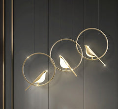 LED Ceiling Chandelier Indoor Lighting Magpie Hanging Lamp 