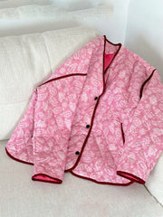 Paisley Print Quilted Jacket