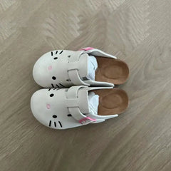 Hello Kitty Flat Mule Slippers
