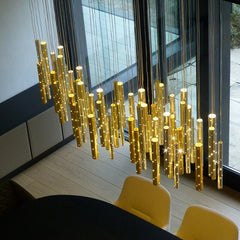 LED Gold/Silver Combinable Chandelier For Home Decoration