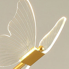 LED Butterfly Long Line Hanging Ceiling Lights